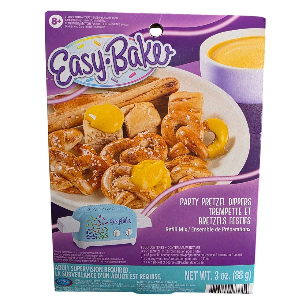 Easy-Bake Party Pretzel Dippers Refill Mix for Ultimate Oven Nacho Cheese 3oz